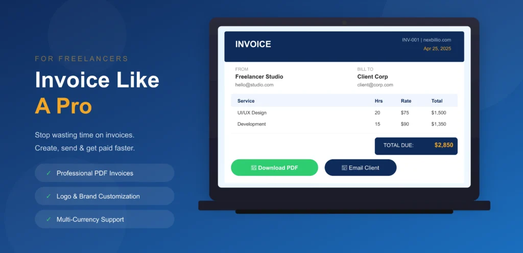 Best Invoice Generator For Freelancers