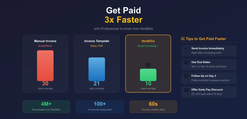 Tips to get paid faster