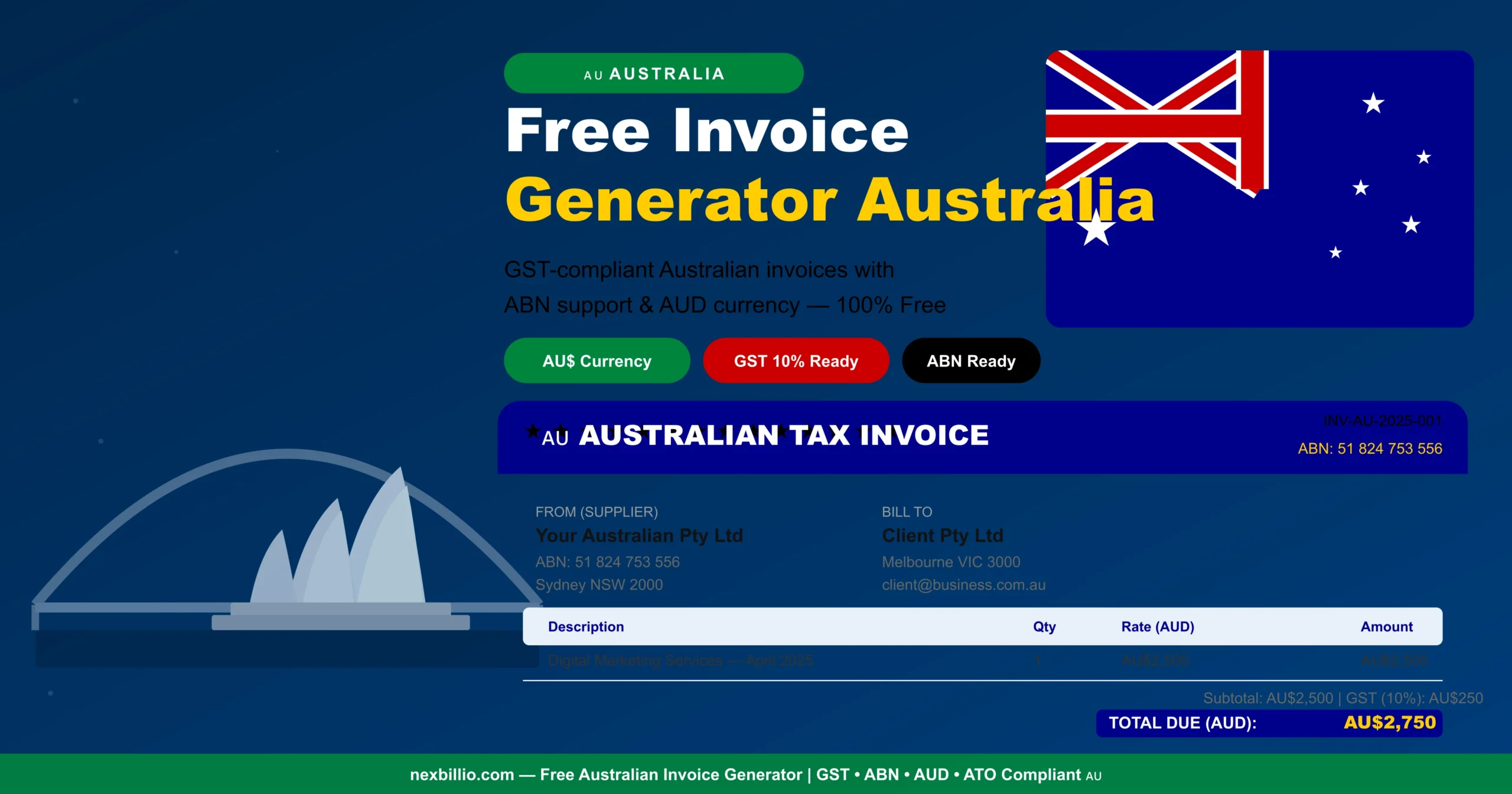Best Online invoice generator for Australia