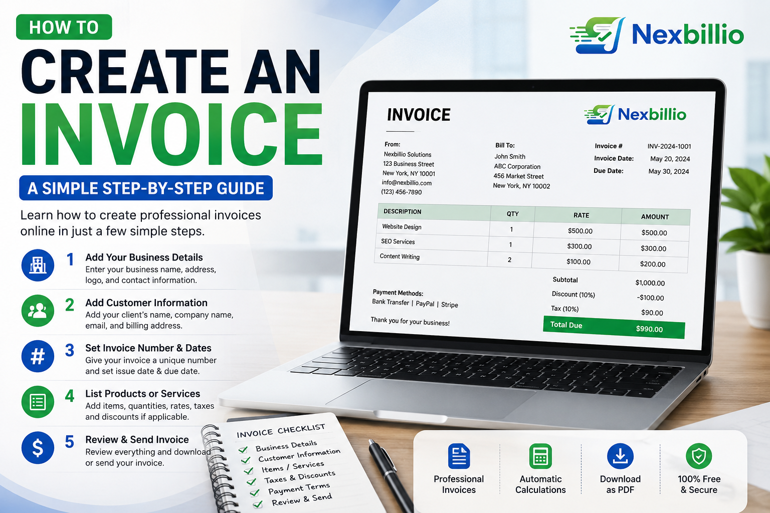 How to Create an Invoice