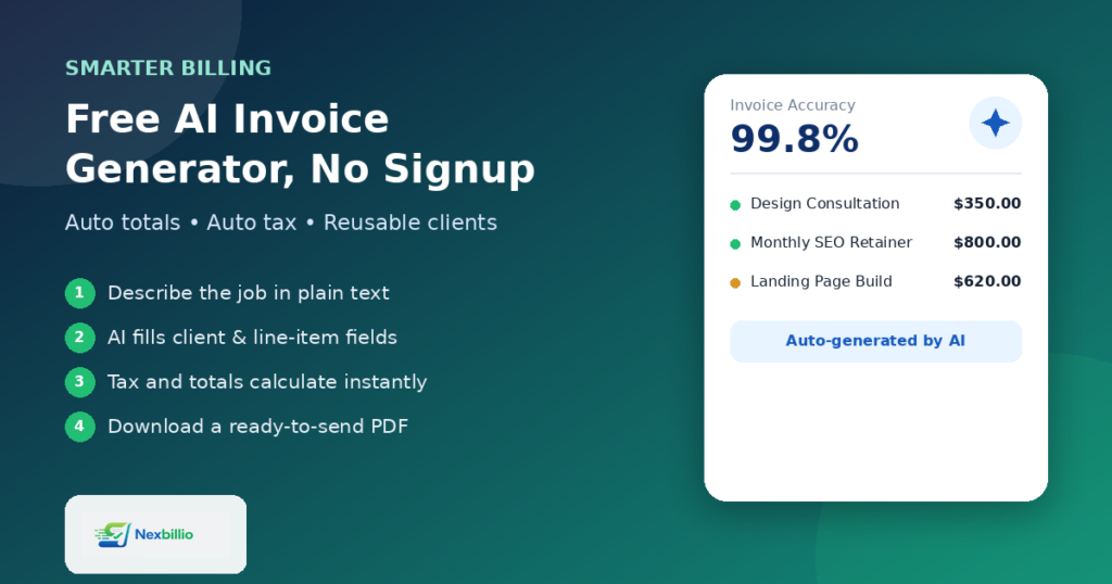 ai invoice generator