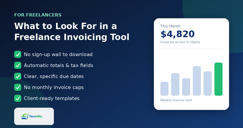 Best Invoicing Tool for Freelancers